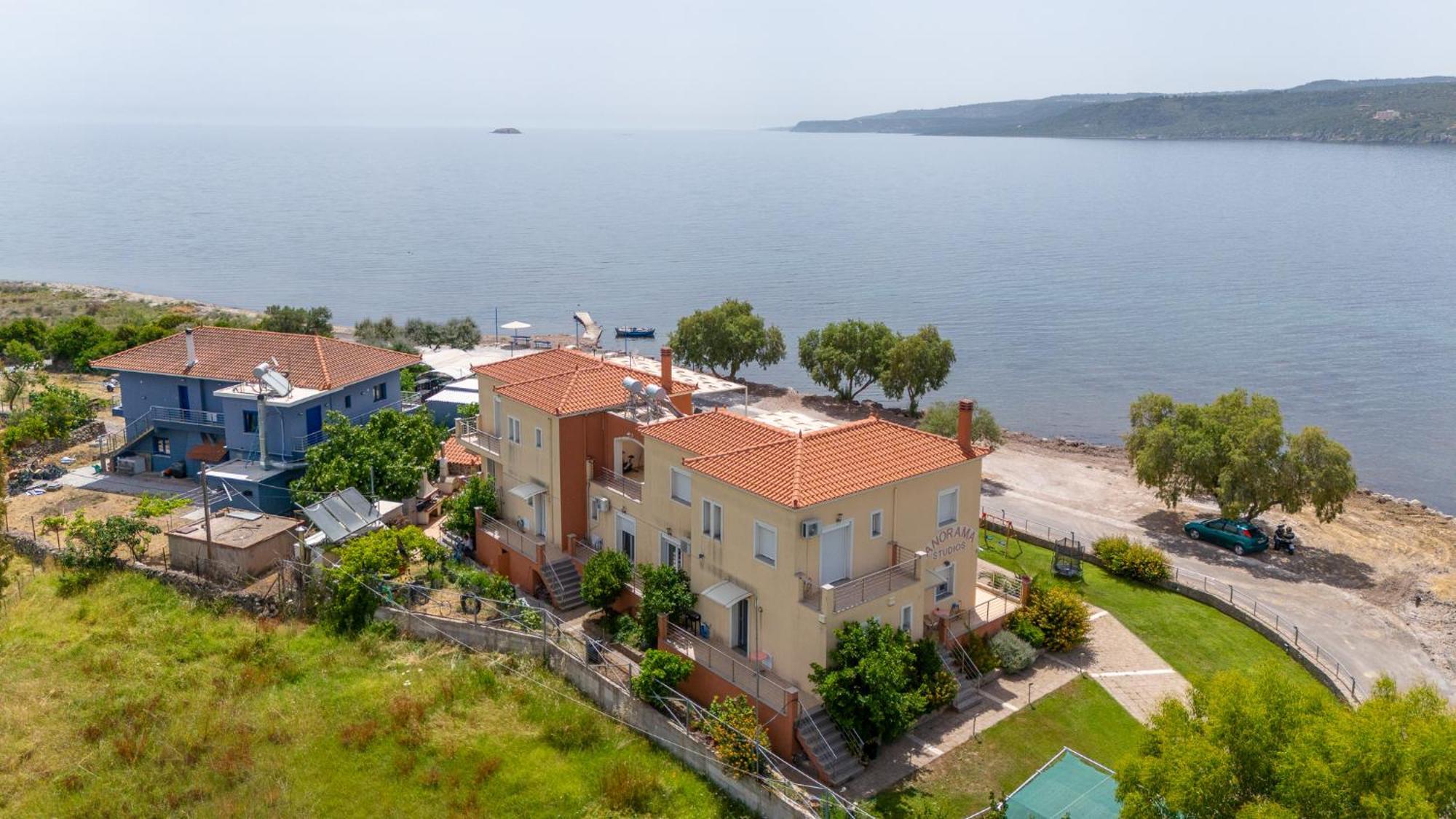 Palaiologou Panorama Apartments Mantamados Luaran gambar