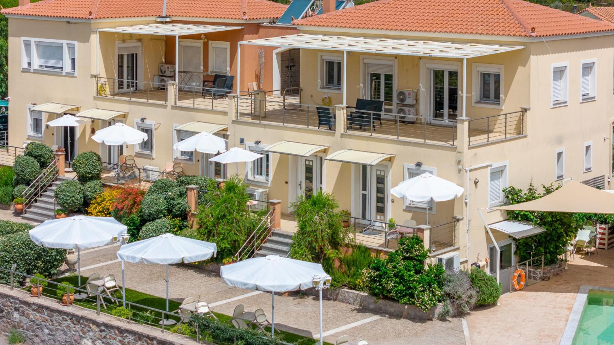 Palaiologou Panorama Apartments Mantamados Luaran gambar